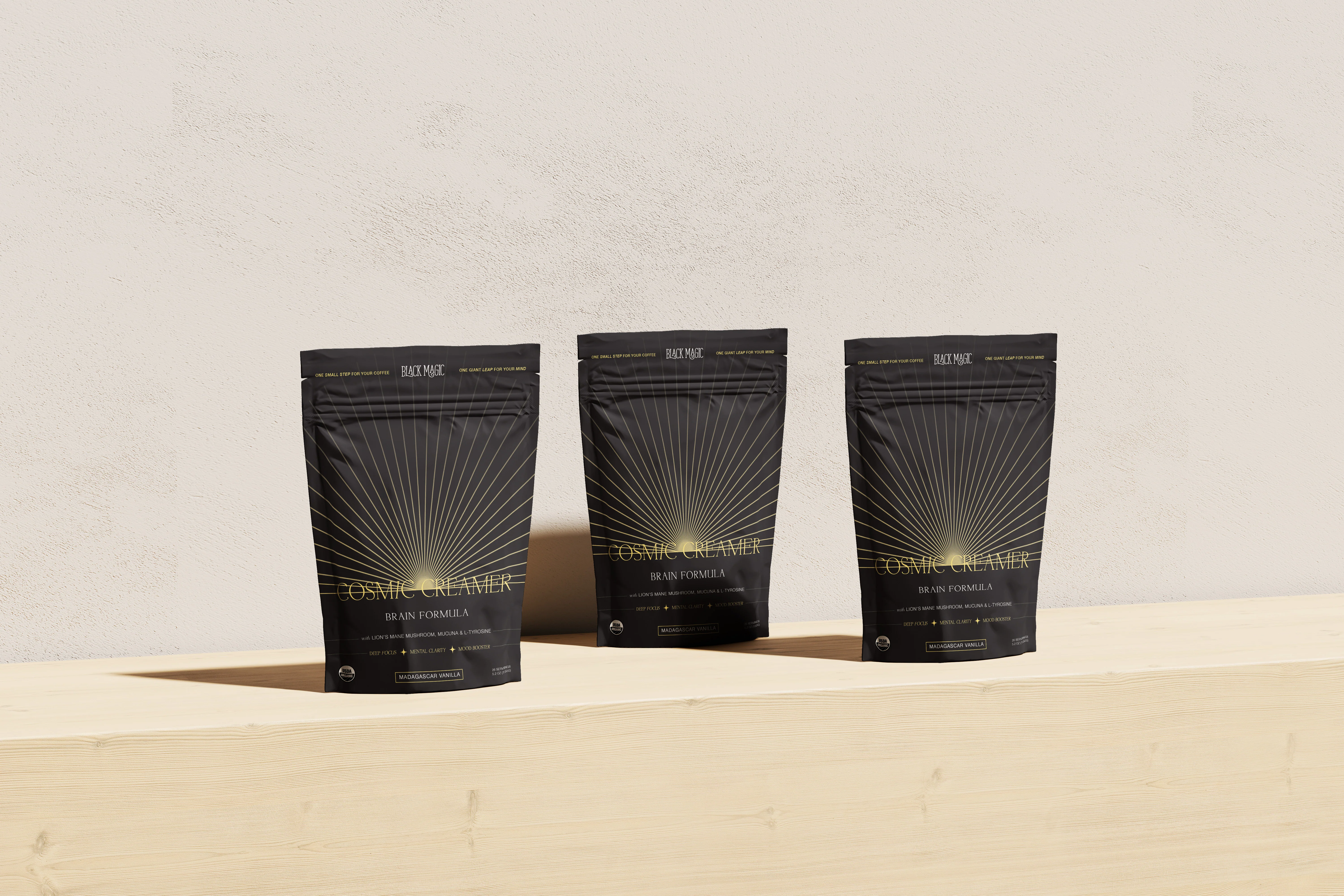 Cosmic Creamer: Lion's Mane Mushroom - Madagascar Vanilla - Image 11